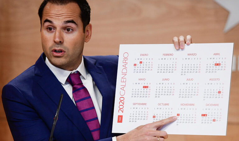 12 días festivos en 2020 en la Comunidad de Madrid