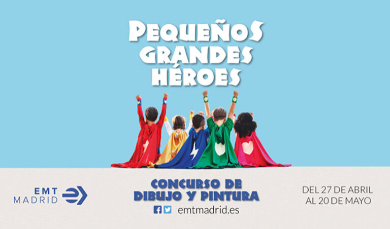 El dibujo de un niño decorará un autobús de Madrid