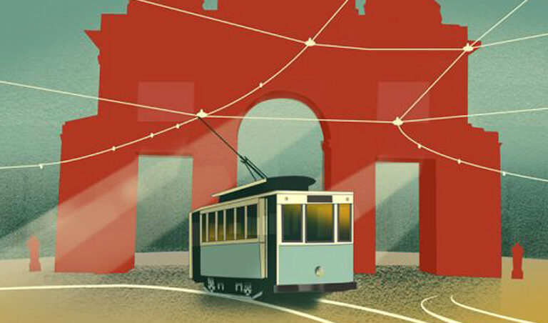 El «Madrid vintage» de la artista Tina Paterson