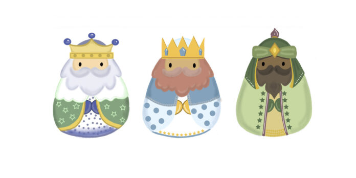 Carta a los Reyes Magos Azucena Acuarelas