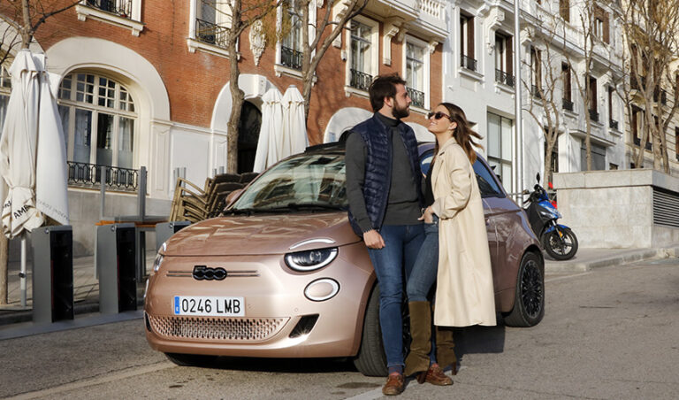 FIAT 500 electrico Ruta por Madrid