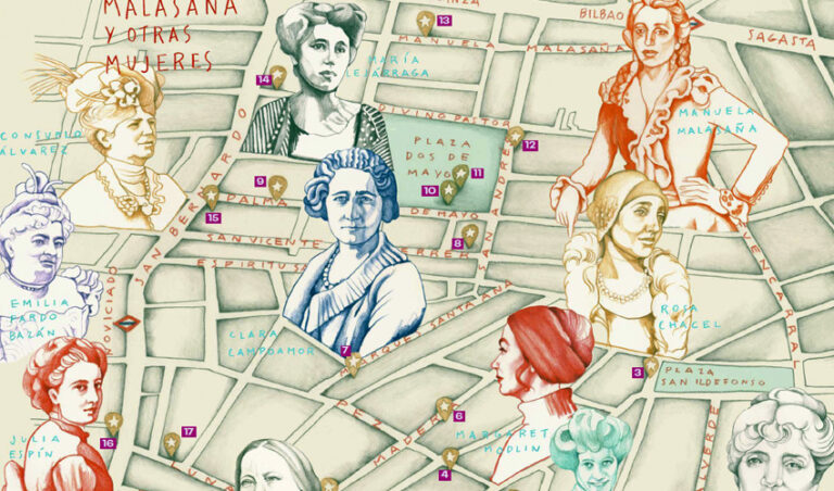 mujeres Mañasaña Madrid Historia