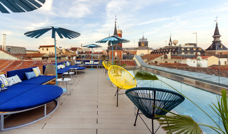 Hotel Pestana Madrid terrazas