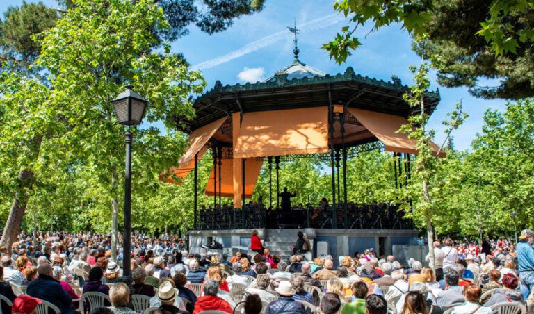 conciertos en madrid templete retiro