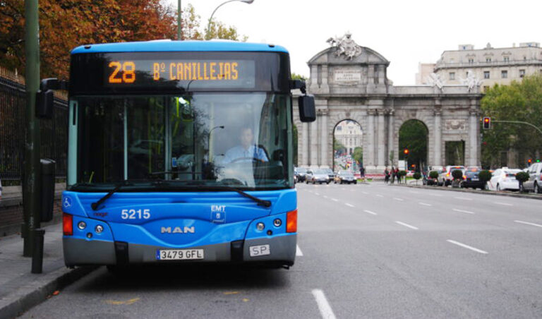 EMT bus gratis Madrid