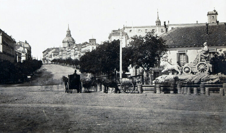 Fotografias de Madrid historia Charles Clifford Fundación Canal