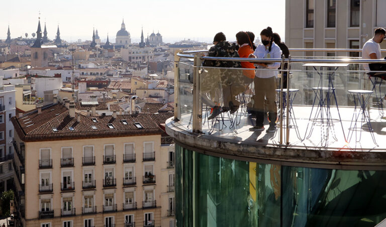 La Terraza del Santo Domingo Planes Madrid