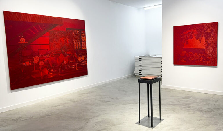 exposicion Javier Garcerá. Galeria Daniel Cuevas. Planes Madrid