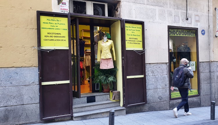 tiendas de madrid moda sostenible