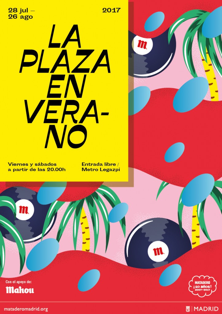 Cartel La Plaza en Verano 2017