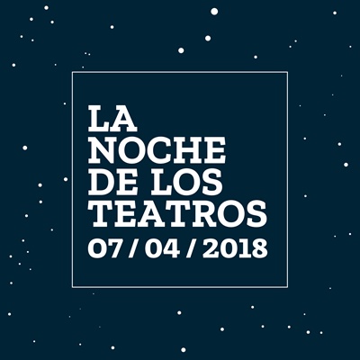 Cartel Noche de los Teatros 2018 dentro