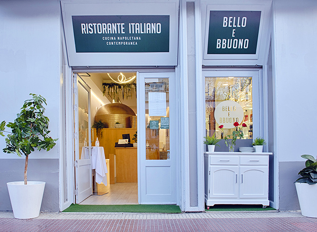 Restaurante italiano Bello e bbuono Madrid