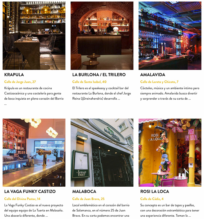 bares de Madrid