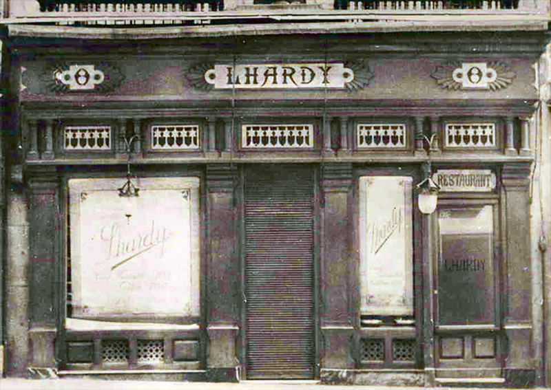 Fachada de Lhardy fundado en 1839 por un francés.