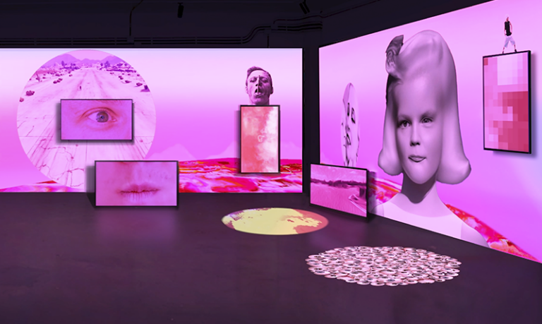 Est_Art Space - expo proyector