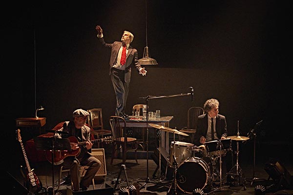 "Macho grita". Alberto San Juan - teatro Pavón