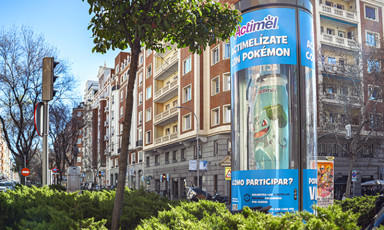 Actimel Encuentra Pokemon en Madrid
