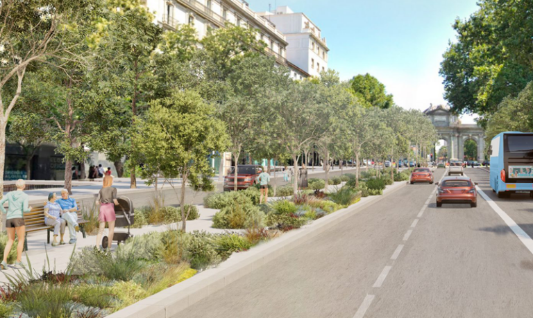 Alcala Cibeles bulevar