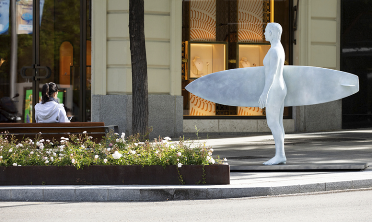 Un surfista en Madrid