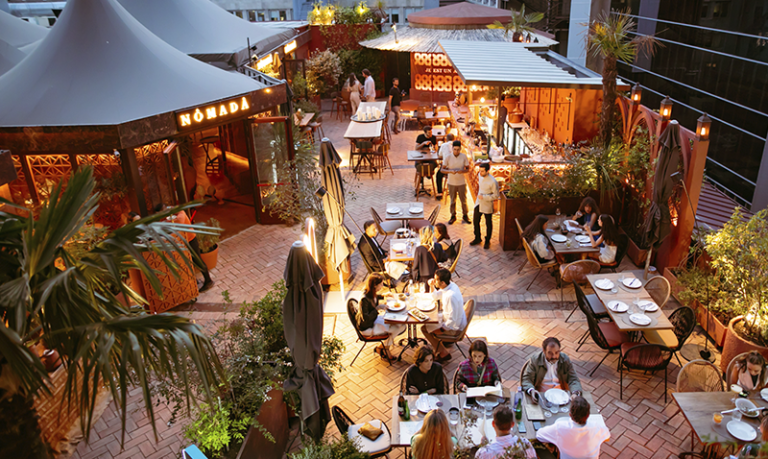 restaurante terraza Nómada Madrid