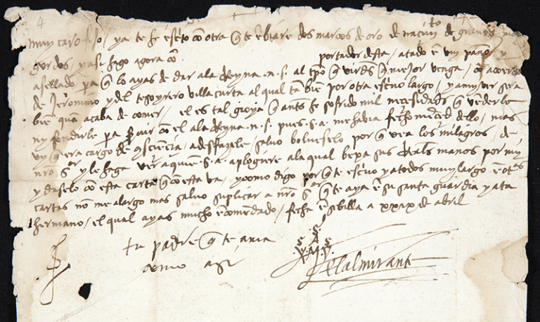 Exposición Cartas de Colón