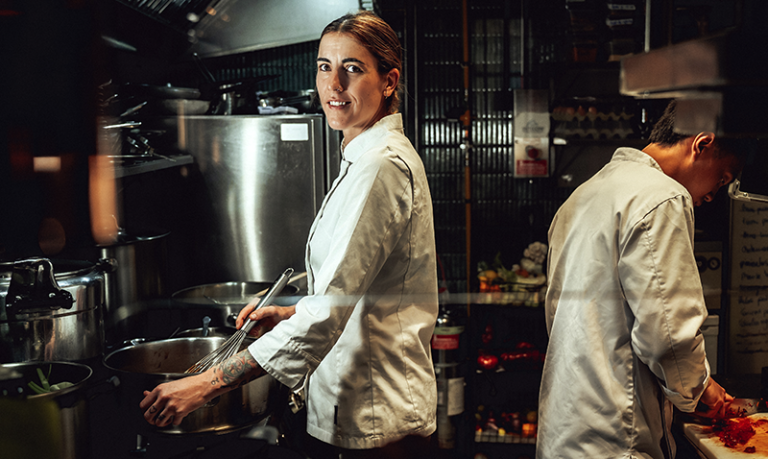 lucia gravalos. restaurante desborre madrid