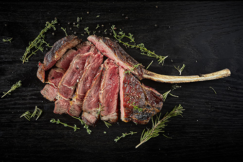 restaurante Leña. Steak Menu. Dani García