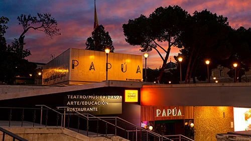 Restaurante Papúa Colón. Madrid
