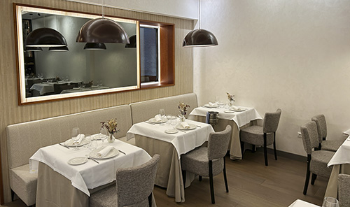 Restaurante asturiano La Charca Madrid. Plaza de España