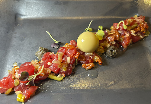 restaurante Azahara atún rojo Madrid