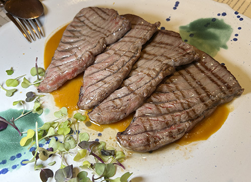 restaurante Azahara atún rojo Madrid