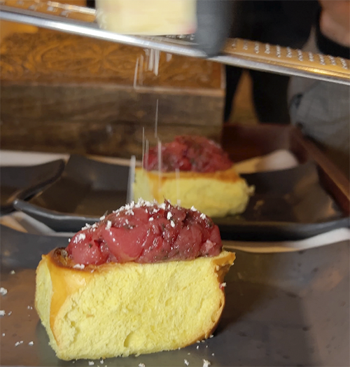 restaurante Azahara atún rojo Madrid