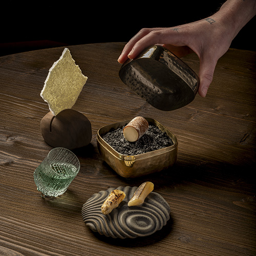 Eneko Atxa en Madrid Restaurante La Sociedad Gastronómika