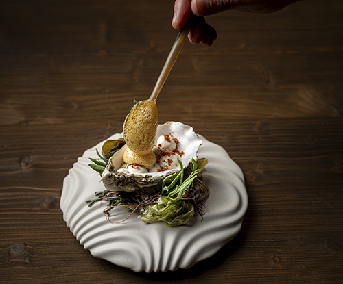 Eneko Atxa en Madrid Restaurante La Sociedad Gastronómika