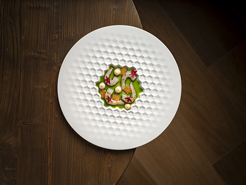 Eneko Atxa en Madrid Restaurante La Sociedad Gastronómika