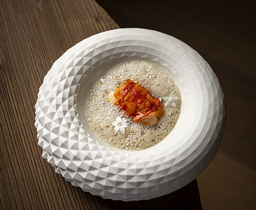 Eneko Atxa en Madrid Restaurante La Sociedad Gastronómika