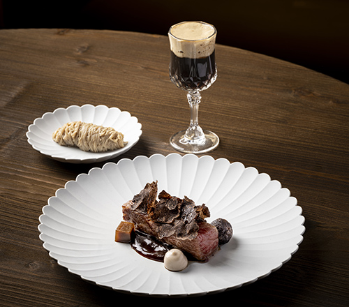 Eneko Atxa en Madrid Restaurante La Sociedad Gastronómika