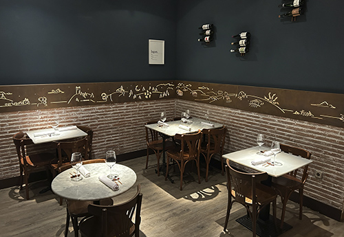 Restaurante AMETS Conde Duque Madrid
